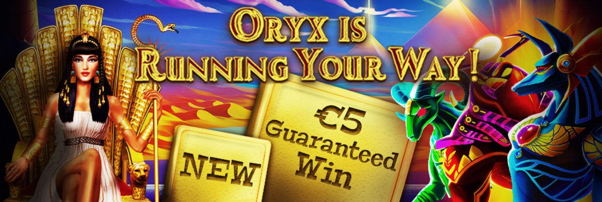 Oryx is Running your way!