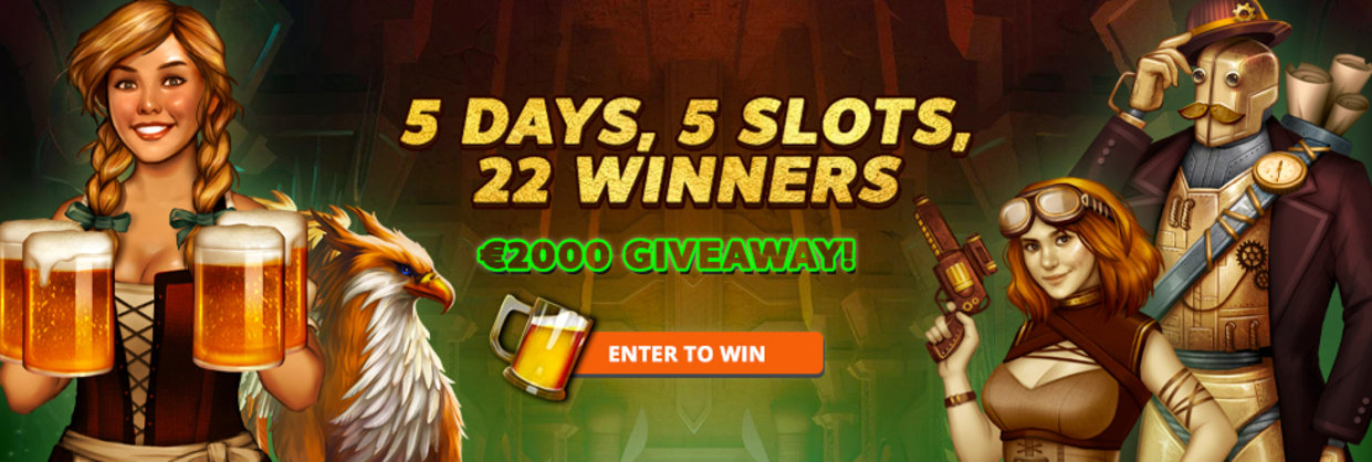 Crazy 5 Raffle!