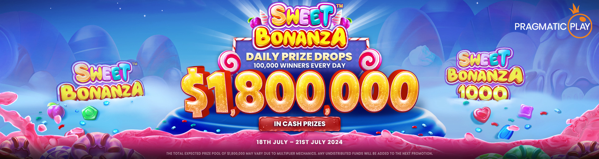 Sweet Bonanza Daily Prize Drops