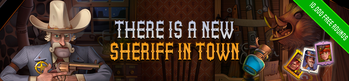 New Sheriff in Town to Win 200 Free Spins!
