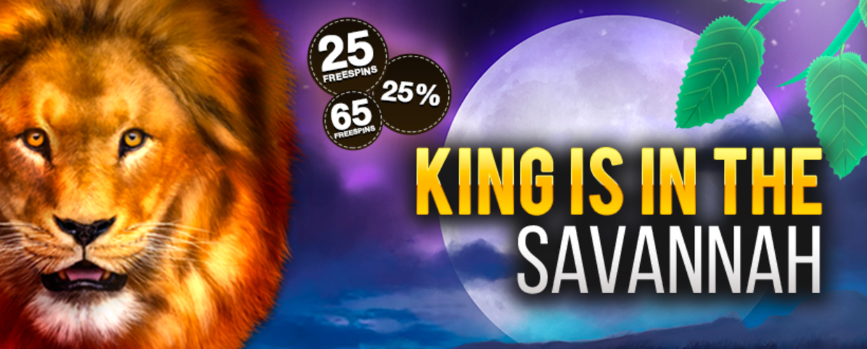King is in the Savanna