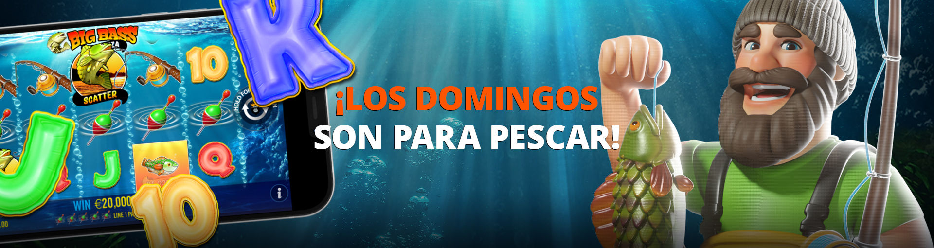 Pesca en el mar