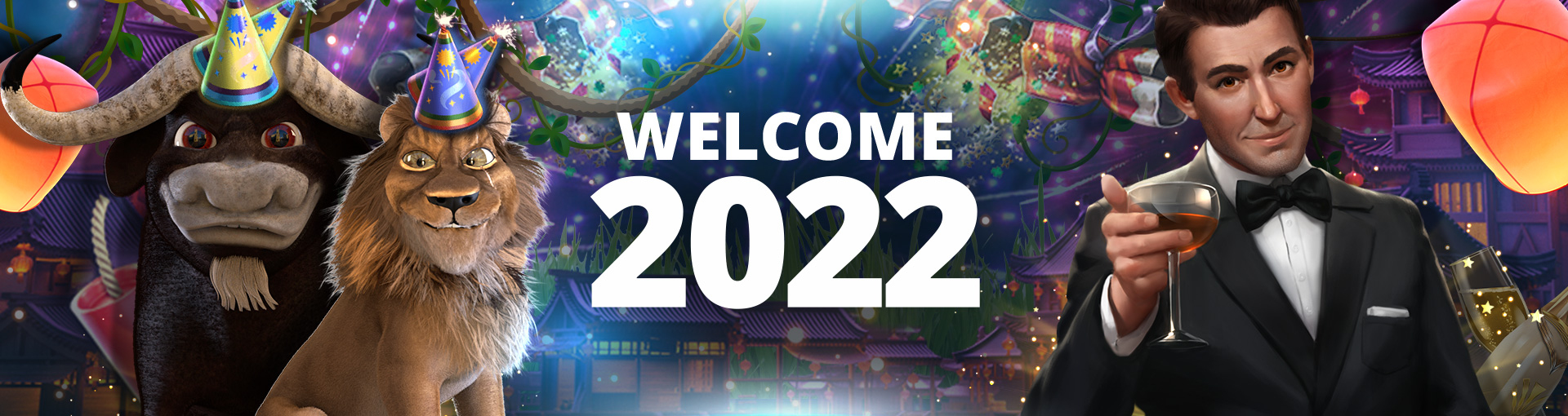 Give a big cheer for the New Year is here