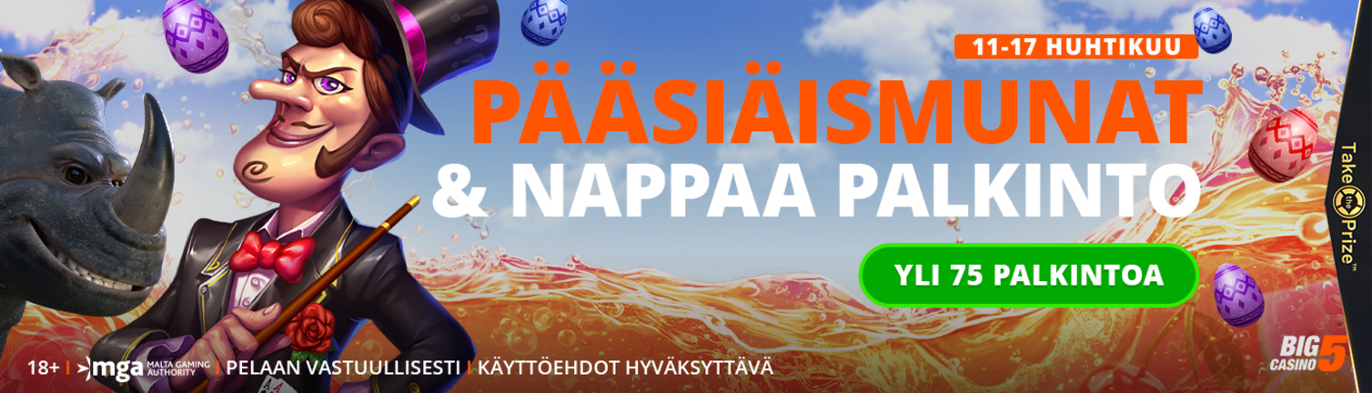 Mahtavaa pääsiäistä