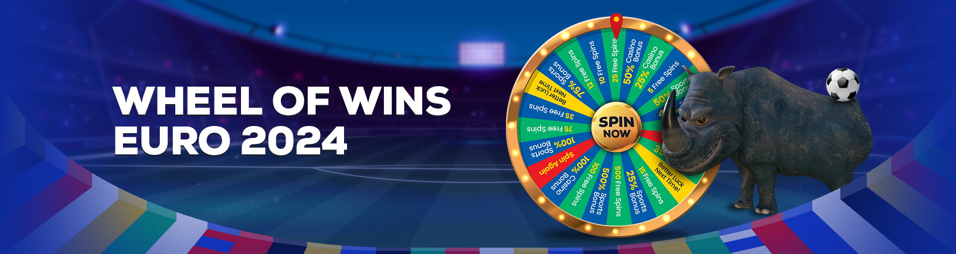 The Euro 2024 Wheel of Fortune is spinning round and round!