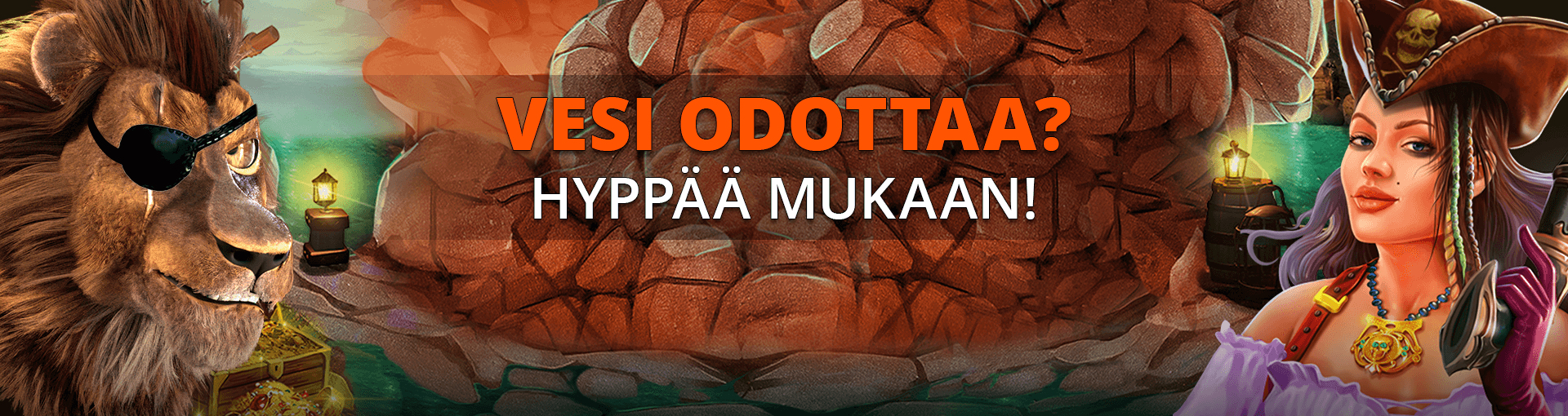 Nouse pois vedestä!