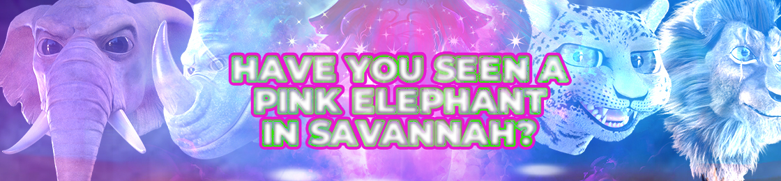 Have you seen a Pink Elephant in Savannah?